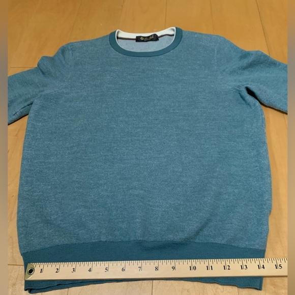 Loro Piana Virgin Wool and Cashmere Crewneck - Picture 12 of 15